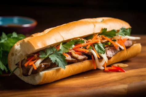  Banh Mi: Um Delicioso Combinação de Texturas Crocantes e Sabores Picantes que Faz Explodir o Paladar!