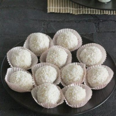  Mochi de Coco: Uma explosão cremosa de sabores tropicais em cada mordida!